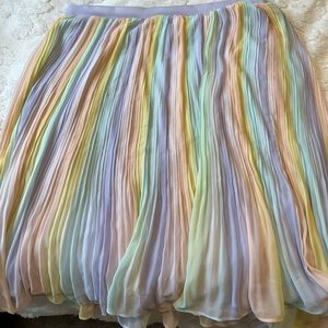 TORRID RAINBOW TWIRL SKIRT
